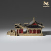 铜师傅 见微系列《五爷庙》 客厅桌面龙王庙寺庙铜工艺品家居摆件 商品缩略图2