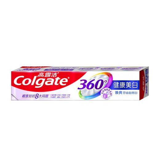 高露洁360健康美白牙膏180g 商品图0