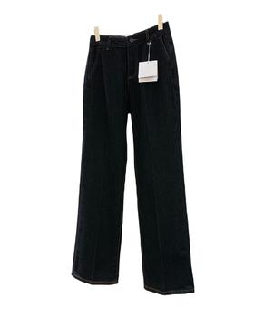 女款直筒牛仔裤长裤he021