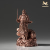 铜师傅 见微系列《玄坛神威》武财神赵公明紫铜摆件 家居工艺品 商品缩略图2