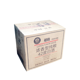 邵店蓝花瓷42度500ml*12浓香型纯粮白酒