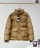 F012824聚热锁温三防材质冬季保暖连帽棉服外套 商品缩略图5