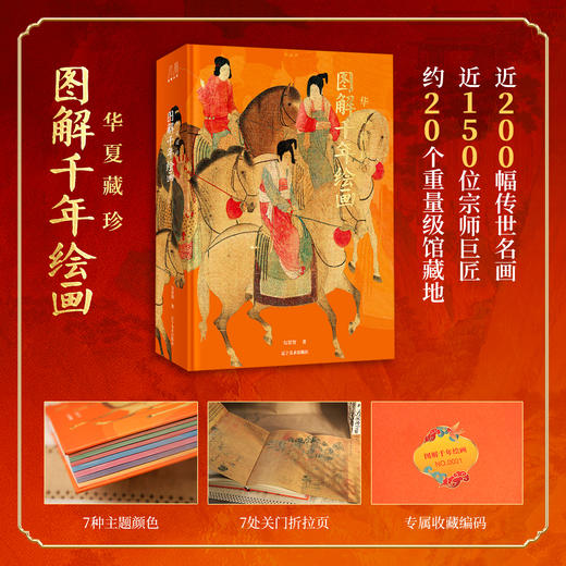 《华夏珍藏：图解千年绘画》随书附赠：千里江山帆布袋*1 商品图0