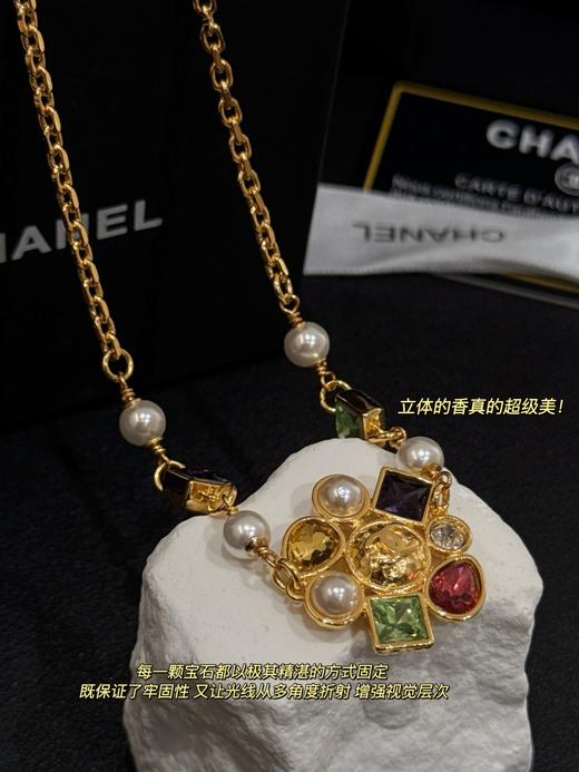 一店d 高奢 𝐂𝐡𝐚𝐧𝐞𝐥「高定调色盘」珠宝套装 26c早春度假系列 
耳环➕耳钉➕颈链全套一起来安排啦 商品图11