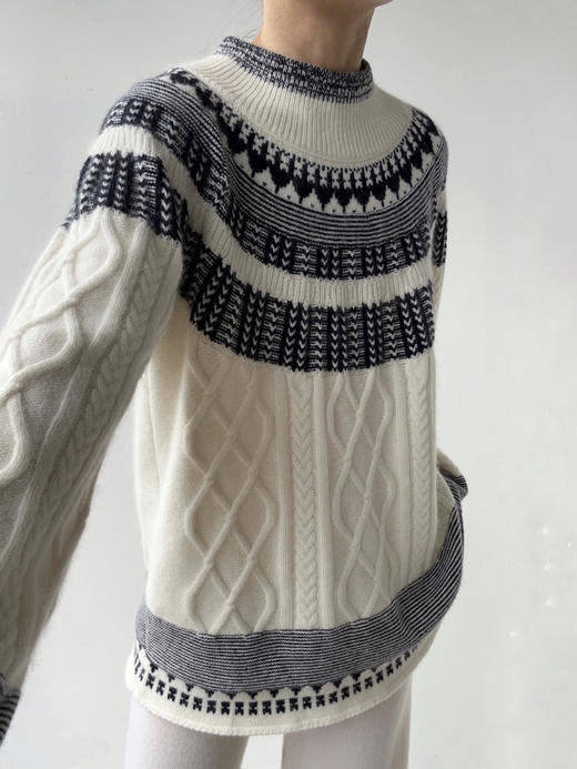 VC｜HD25001 Ulla knit sweater [针织上衣 白  ]【HOLIDAY】 商品图2