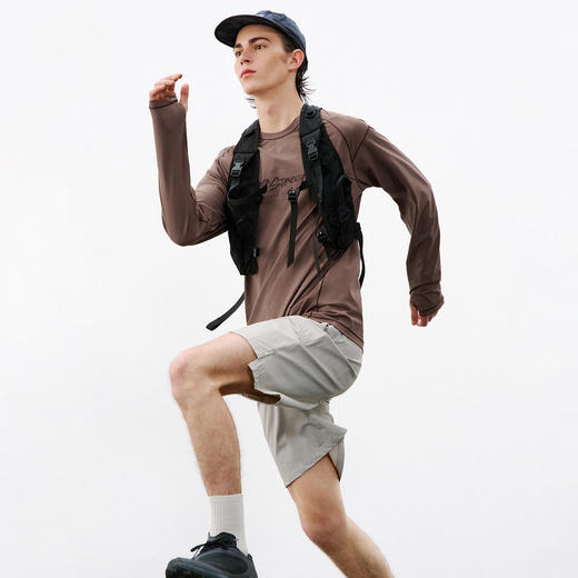 714street抗菌防晒速干明线印花长袖上衣2026新款圆领凉感T恤男女 商品图3