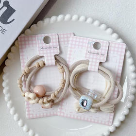 米色元素皮筋彩卡皮筋-纪念日百货门店同款169261038