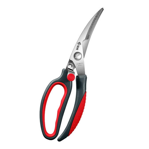 【跨境出口德国不锈钢鸡骨剪】跨境不锈钢强力鸡骨剪多功能家用厨房剪刀加厚便携户外钓鱼剪刀 商品图4