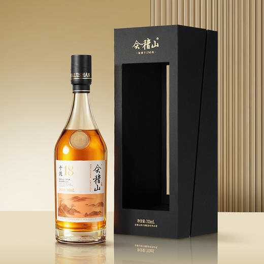 会稽山官旗 绍兴正宗黄酒干纯18糯米老酒700ml*1脱糖干型非遗传承发酵酒 商品图1