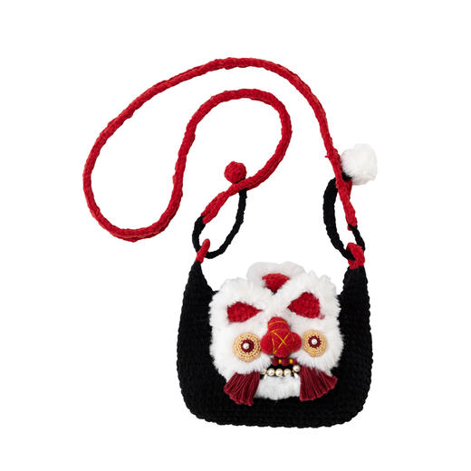 苏苏姐家云绒虎头包手工DIY钩针编织毛线团单肩斜挎包自制材料包 商品图4