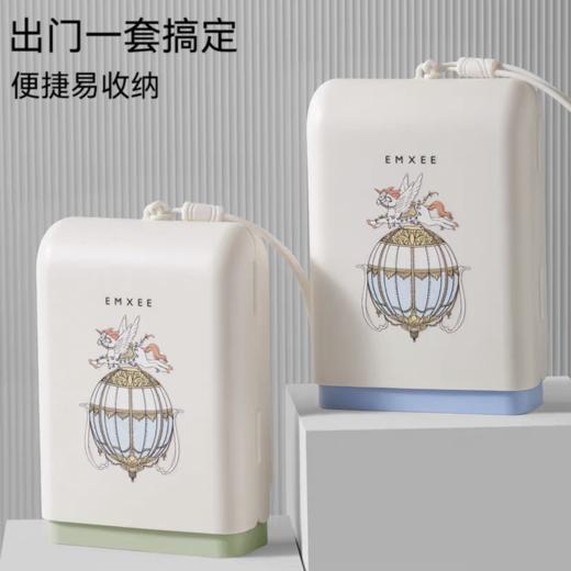 嫚熙便携奶瓶刷新生婴儿专用奶嘴清洗刷宝宝外出硅胶奶瓶刷子套装 商品图0