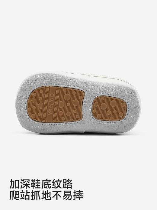 英氏童鞋宝宝步前鞋软底休闲鞋帆布格子春秋新品学步YFXHJ1S003A 商品图3