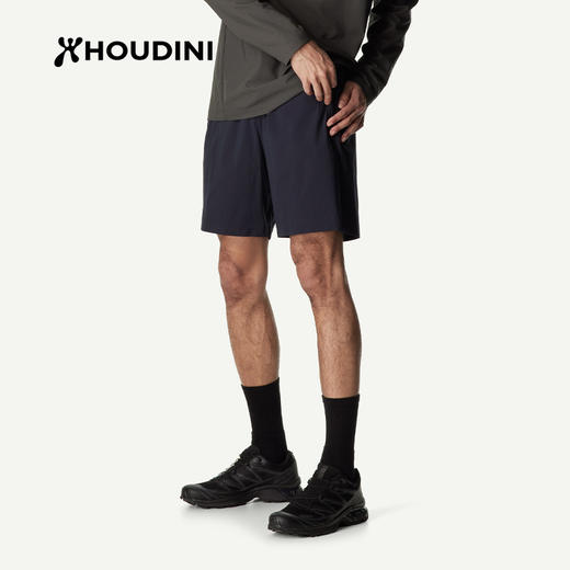 HOUDINI胡丁尼Liquid Shorts液动男户外26夏季新轻薄跑步健身短裤 860072 商品图7