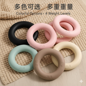 【邮费单独收取】光面款瑜伽负重圆环健身负重环硅胶材料喷手感油5磅 10磅（需要排单，急单慎拍）