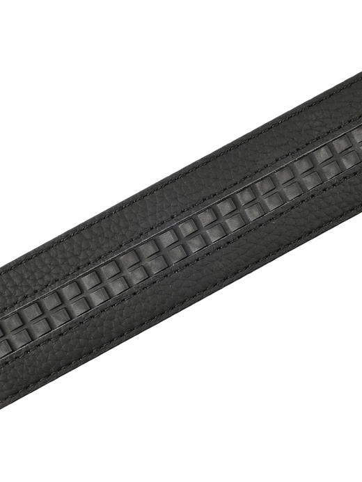 callisto黑色牛皮革皮带 商品图3