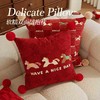 慢说卧室书房抱枕荷兰绒+PP棉BZ02  荷兰绒质感光滑细腻亲肤蓬松印花精美不易起球 商品缩略图2