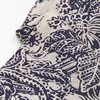 ROMI STUDIO“儒雅之间”100%真丝花卉印花手工挑边长丝巾 428D7002 商品缩略图6