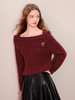 【百图lulu定制】【鸿运针织衫】 新年氛围感红色针织衫 商品缩略图1
