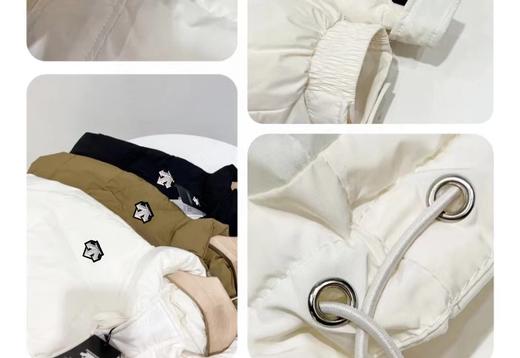 F012824聚热锁温三防材质冬季保暖连帽棉服外套 商品图7