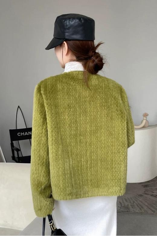 ELLA JADE 法式优雅小香风皮毛一体短外套 21945 商品图4