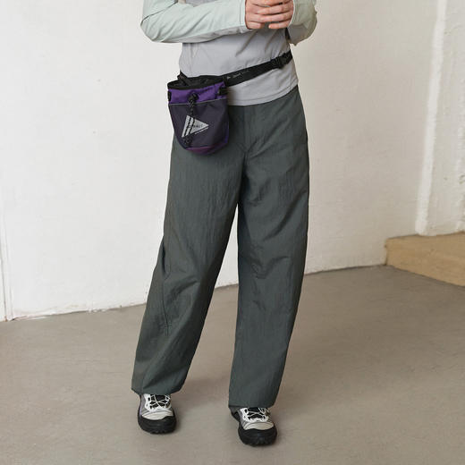 714street弧线分割阔腿直筒裤2026春季新品潮牌宽松休闲男女长裤 商品图1