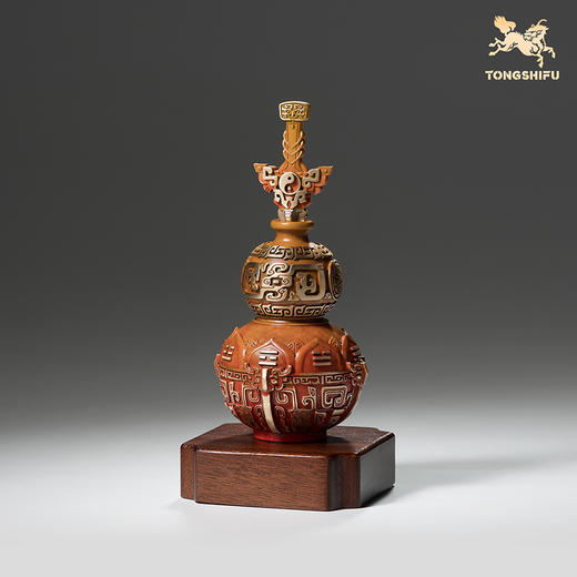 铜师傅 见微系列《养剑葫芦》葫芦把件 桌面摆件装饰工艺品 商品图1