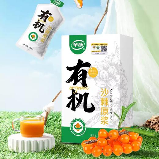 【益品良食】早康有机沙棘原浆210mlVC有机鲜果沙棘汁山西吕梁小果 商品图1