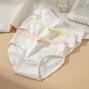 【YW】无忧购26年春季新升级5条装少女内裤甜美木耳边纯棉10A抗菌中腰内裤0230（截单3-5天发货) 商品缩略图9