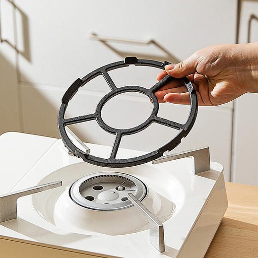 摩登主妇燃气灶支架厨房奶锅通用辅助锅架煤气灶炉灶防滑灶台架托 商品图0