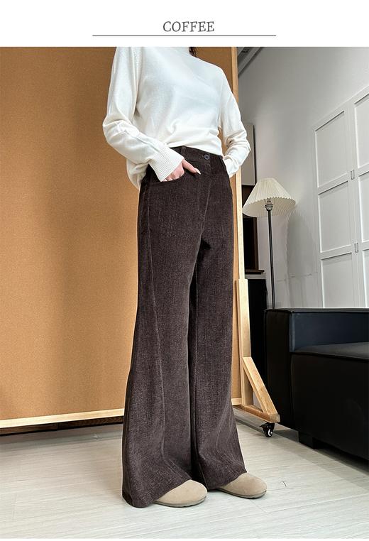 【YW】无忧购早春新款简约舒适修身微喇休闲裤女款Q-A9273（截单3-5天发货） 商品图8