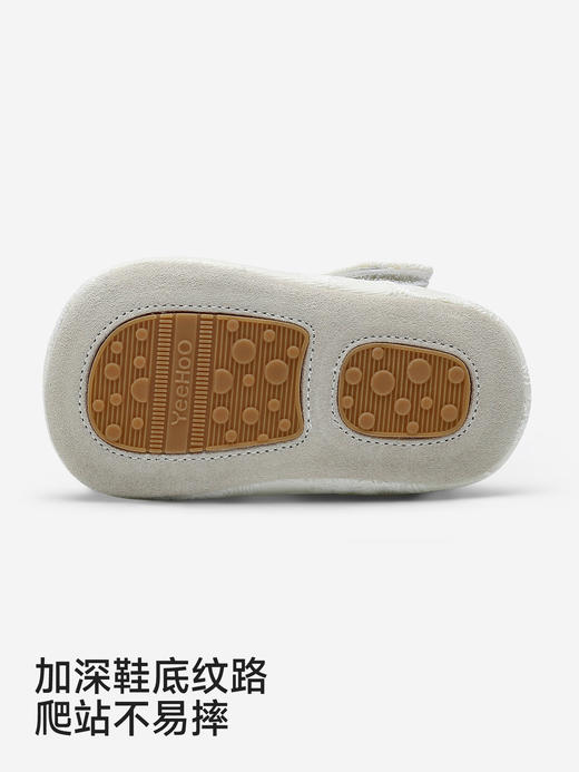 英氏童鞋女宝宝步前鞋浅口公主鞋蕾丝布鞋春夏新款YFXKJ1S006A 商品图3