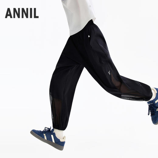 男女童全腰梭织单裤夏季新款安奈儿童装EM626558 商品图2