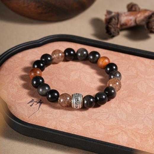 【土·五行五色手串】敦煌福泽天然多宝多福五福平衡金木水火土男女同款手串 商品图1