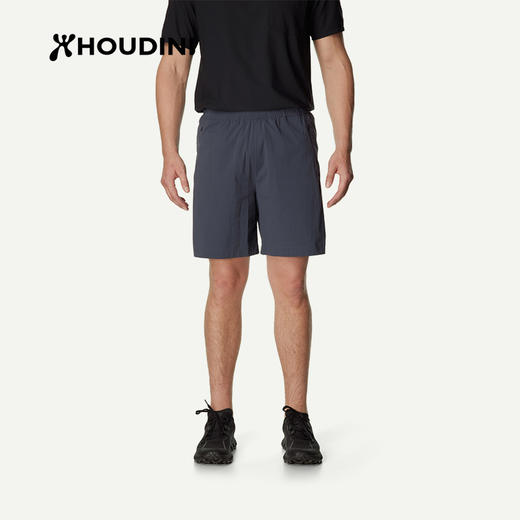 HOUDINI胡丁尼Liquid Shorts液动男户外26夏季新轻薄跑步健身短裤 860072 商品图8