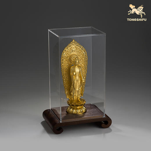 铜师傅 见微系列《妙相梵容》客厅如来佛祖铜摆件 家居铜工艺品 商品图4