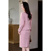高智感藕粉套裙 沉静知性 显气色衬肤不挑人 完美适配职场专业感和女性温柔感 米思阳2026春季新款气质职业时尚套装收腰西服背心裙两件套女1135 商品缩略图3
