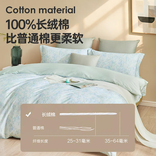 60支长绒棉印花拆件(紫藤燕语) 商品图2