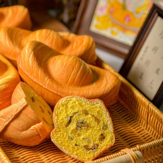 凯宾*基卖断货，玉佛寺排队购买的财神元宝面包！（下单后72小时发货） 商品图2