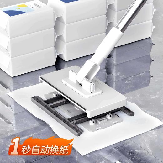 清仓特惠【9.9抢可夹布小拖把，送2块布】万物皆可夹，洗脸巾/抹布一键夹布拖把 夹个洗脸巾用完丢掉 干湿两用 高效省力 卫生间浴室墙面清洁地板拖 商品图3