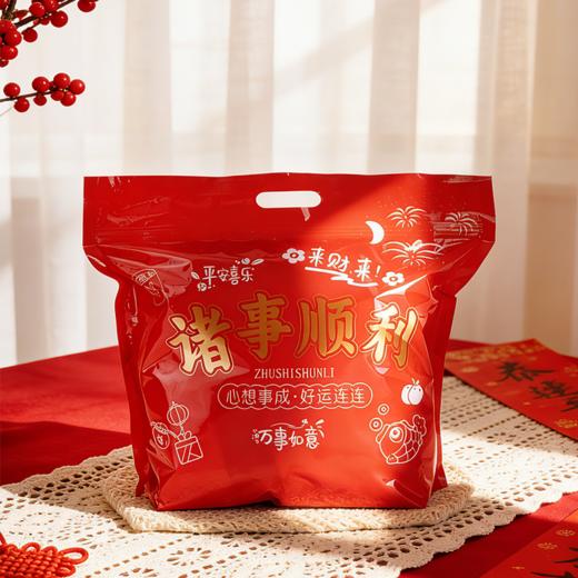 【春节不打烊】营养食光新年果干大礼包 6种果脯 配料干净 原果原味 酸甜可口 礼袋包装 商品图2