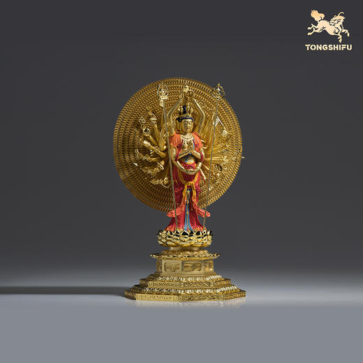 铜师傅 见微系列《般若千臂》千手观音佛像摆件 家居工艺品 商品图1