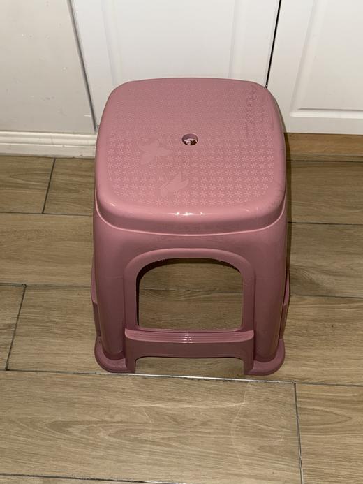 塑料加厚凳子49CM高度 客厅家用成人塑胶板凳高凳餐椅方凳防滑餐桌凳 商品图0