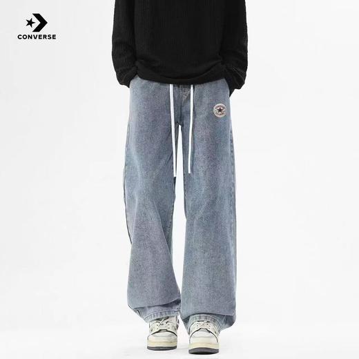 F012833新款四色复古重工水洗直筒牛仔裤 商品图2