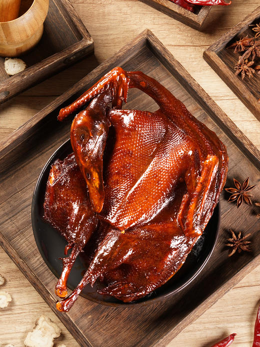 蜜汁香辣小胡鸭全鸭380g 湖北特产追剧小吃送礼 商品图4