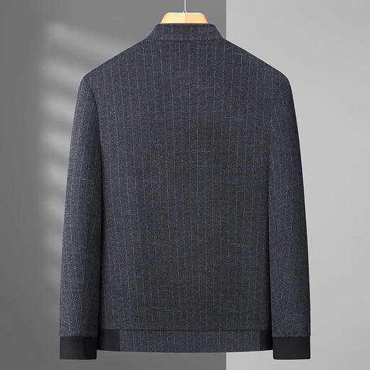 【DWP】大依优型大码男装春秋立领夹克外套加肥加大码休闲商务上衣外套 商品图3