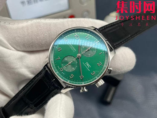 ZF万国葡萄牙计时系列IW371615 绿海王 ZF葡计V2版透底款 葡计背透款 丹东7750机 男士腕表 商品图2