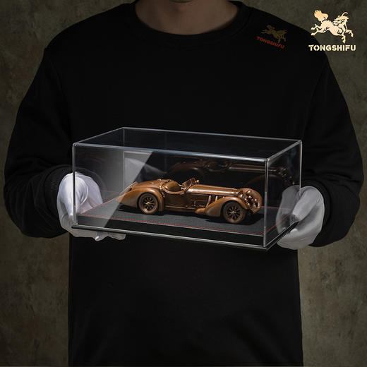 铜师傅  见微系列《不朽之旅（B款）》机车模型 创意家居紫铜摆件 商品图6