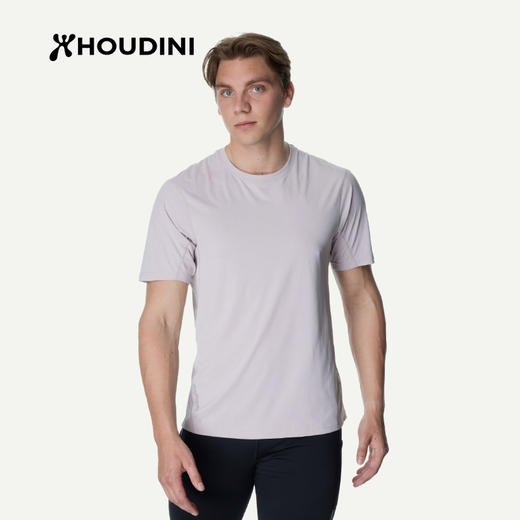 HOUDINI胡丁尼Pace Air Tee空速男户外26夏新清爽跑步徒步短袖T恤 840069 商品图7