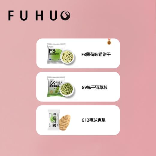 【俘获好礼】俘获A8猫咪零食宠物礼盒包 主食罐头试吃装猫条饼干冻干猫草粒 商品图2