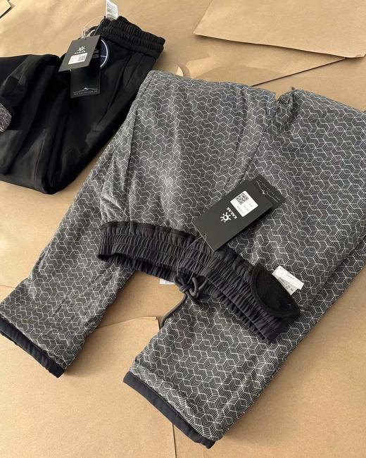 F012812轻户外防风锁温保暖直筒羽绒裤休闲长裤 商品图6